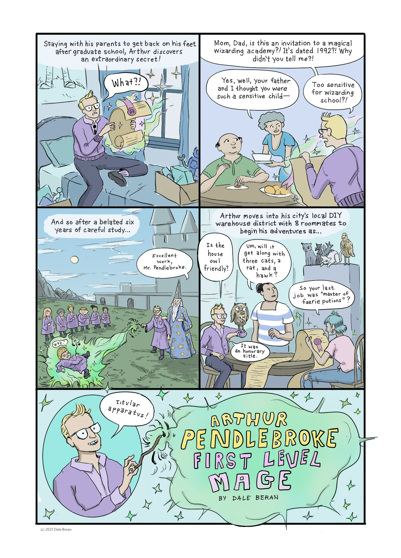 Arthur Pendlebroke — Page 1