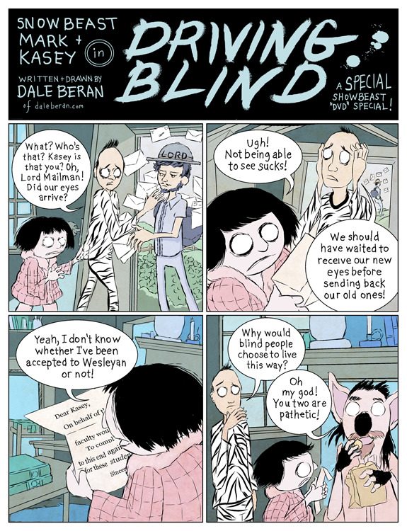 Showbeast Comic — Page 1